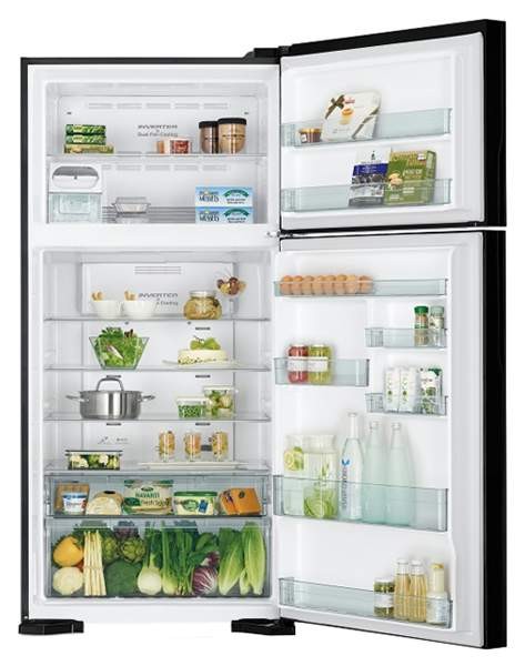 Холодильник Hitachi R-V 662 PU7 BSL серебристый