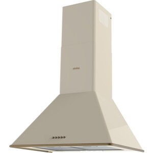 Купольная вытяжка KHC 6648 RB слоновая кость/бронза