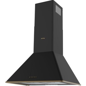 Купольная вытяжка KHC 6648 RN матовый черный/бронза