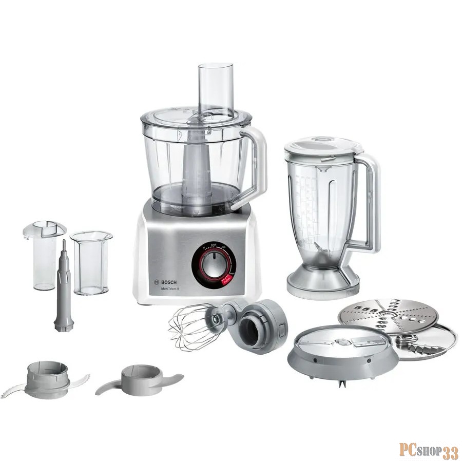 Кухонный комбайн Bosch MC812S814 1250Вт белый