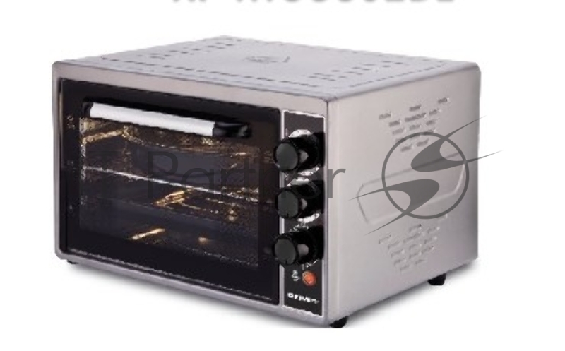 Мини-печь KRAFT KF-MO3803KGR серый Мощность 1500(Вт),Объем 38(Л),Напряжение 220-240(В),Максимальная температура 320(°С),Внутренняя подсветка,Конвекция,Таймер отключения 90(Мин)