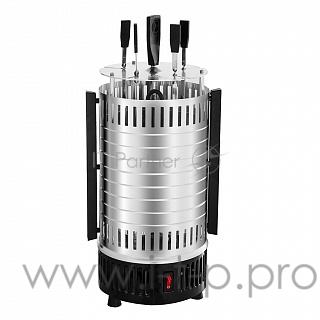 Шашлычница DELTA DL-6700: 1000Вт, 5 шампуров,метал.нагрев.элемент (6)