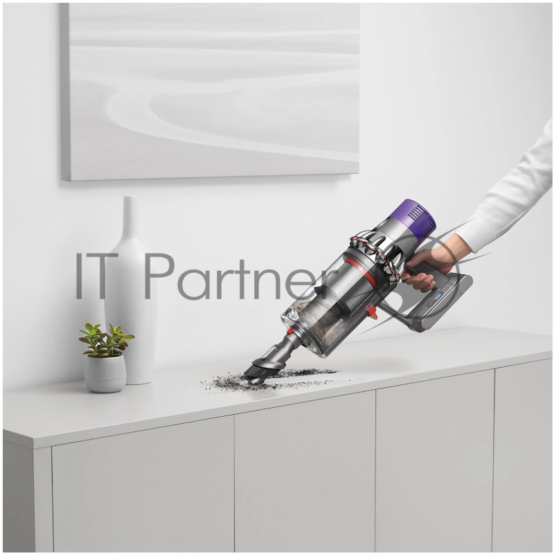 Пылесос-электровеник Dyson Cyclone V10 Absolute (SV12) 525Вт серебристый/медный