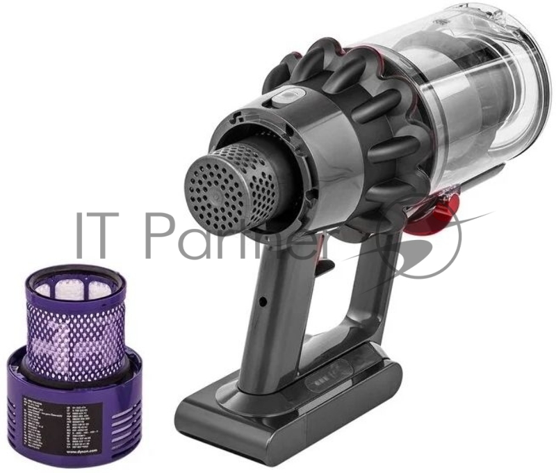 Пылесос-электровеник Dyson Cyclone V10 Absolute (SV12) 525Вт серебристый/медный