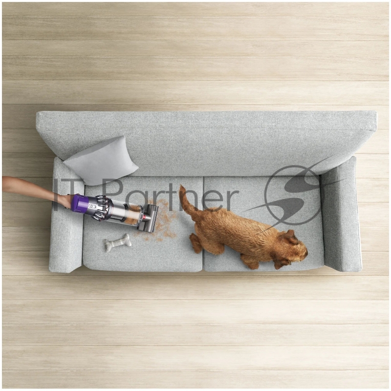 Пылесос-электровеник Dyson Cyclone V10 Absolute (SV12) 525Вт серебристый/медный