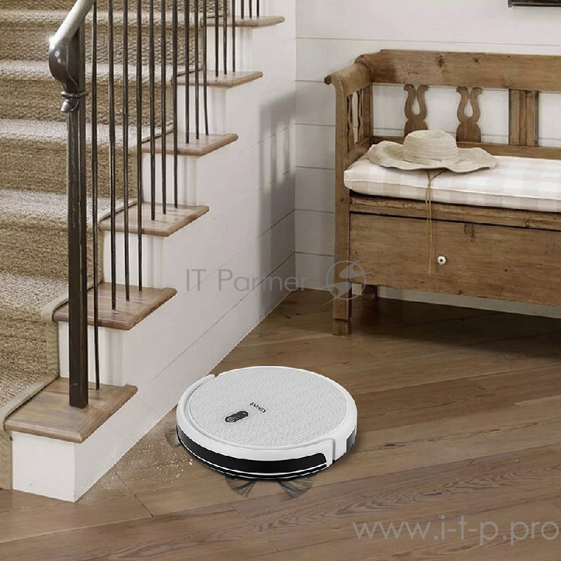 Робот-пылесос Kitfort 552-2-КТ Аккумулятор Li-ion 14,4 В, 2200 мА*ч.Время работы 90–120 мин.белый