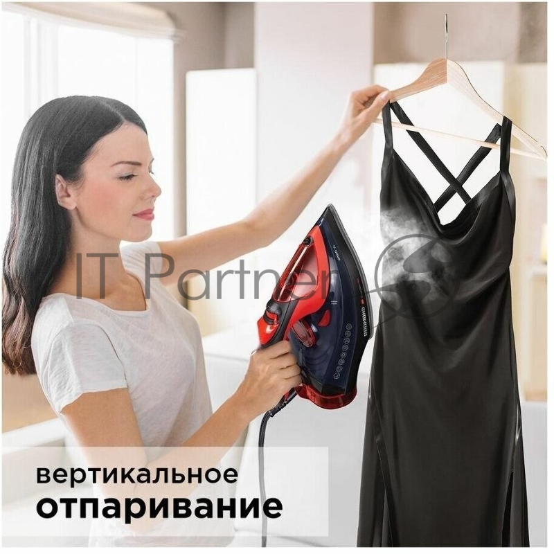 Утюг Redmond RI-C283 2400Вт красный/черный