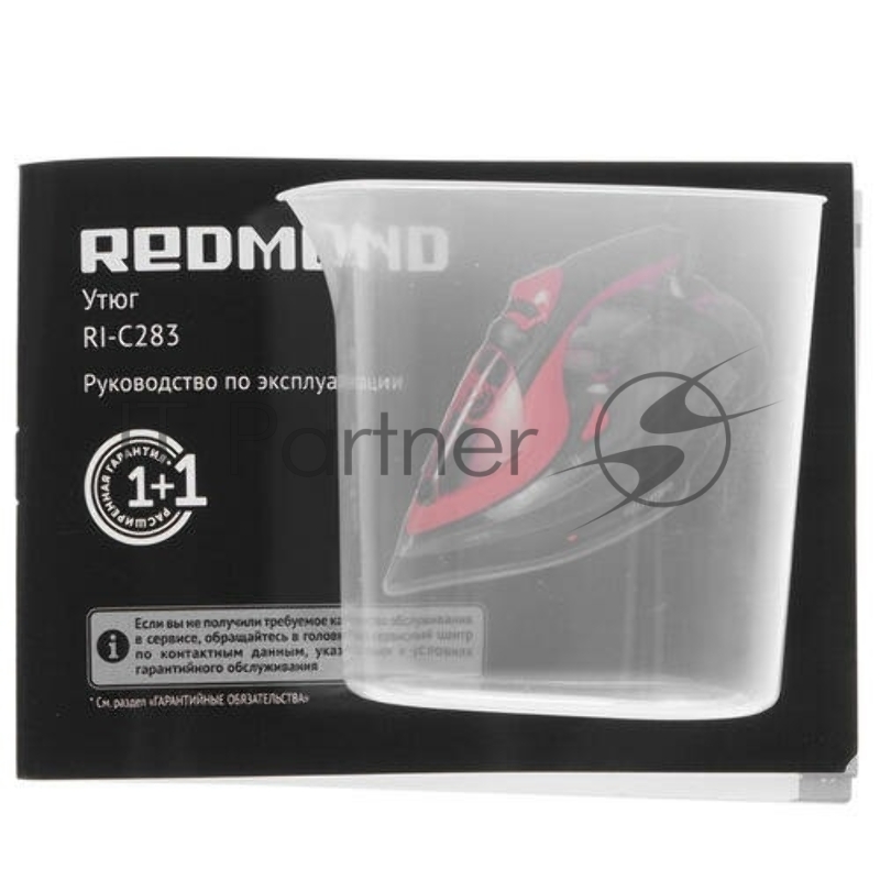 Утюг Redmond RI-C283 2400Вт красный/черный