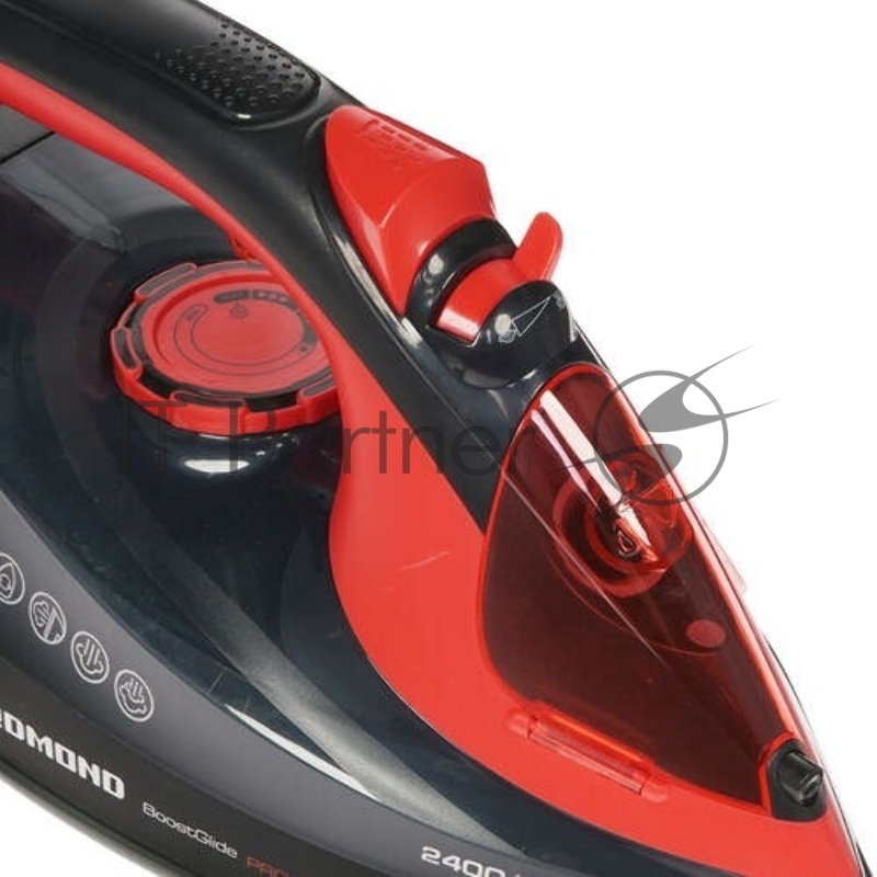 Утюг Redmond RI-C283 2400Вт красный/черный