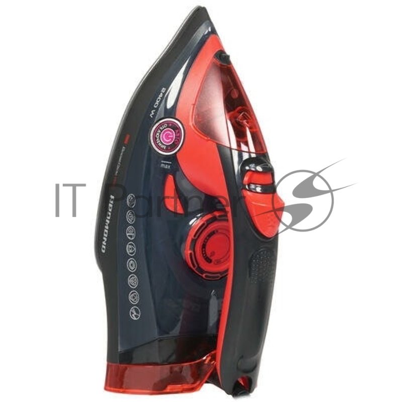 Утюг Redmond RI-C283 2400Вт красный/черный