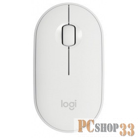 Мышь Logitech Wireless Mouse Pebble M350 OFF-WHITE