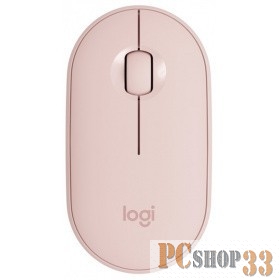 Мышь Logitech Wireless Mouse Pebble M350 ROSE