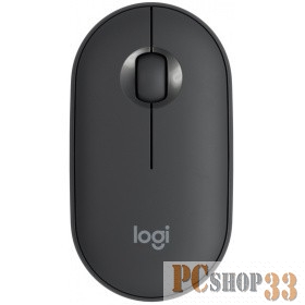 Мышь Logitech Wireless Mouse Pebble M350 GRAPHITE