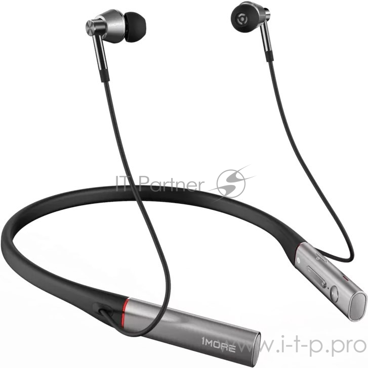 Наушники 1MORE E1001BT-Gray/Silver внутриканальные с микрофоном,20 - 40000 Гц,99 дБ,32 Ом,BT 4.2,Micro-USB