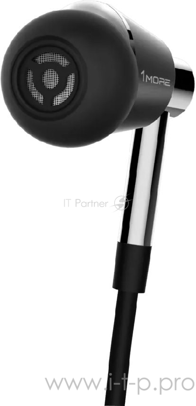 Наушники 1MORE E1001BT-Gray/Silver внутриканальные с микрофоном,20 - 40000 Гц,99 дБ,32 Ом,BT 4.2,Micro-USB