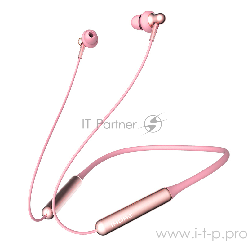 Наушники 1MORE E1024BT-Pink внутриканальные с микрофоном,20 - 20000 Гц,98 дБ,32 Ом,BT 5.0,A2DP, AVRCP, Hands free, Headset