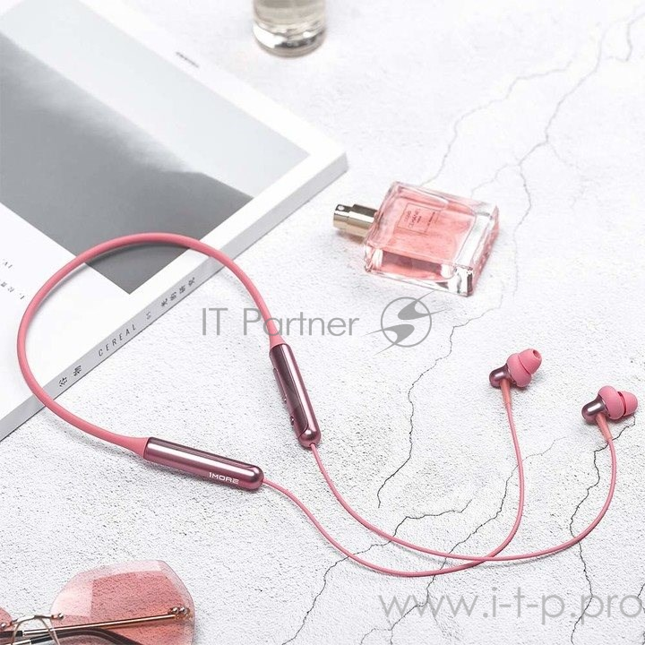 Наушники 1MORE E1024BT-Pink внутриканальные с микрофоном,20 - 20000 Гц,98 дБ,32 Ом,BT 5.0,A2DP, AVRCP, Hands free, Headset