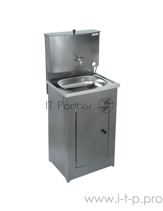 Умывальник Акватекс бак антикорроз. без ЭВН мойка нерж. серый (аквамикс)