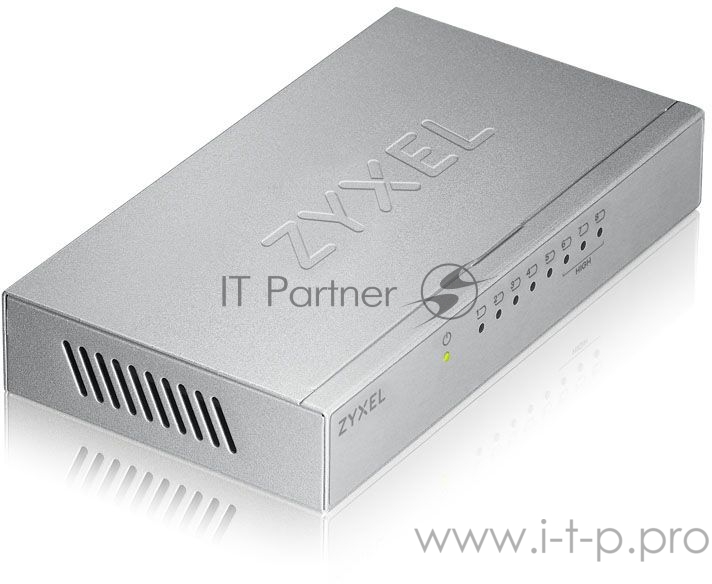 Сетевое оборудование ZYXEL ES-108AV3-EU0101F Коммутатор v3, 8 портов 100 Мбит/с, настольный, металлический корпус