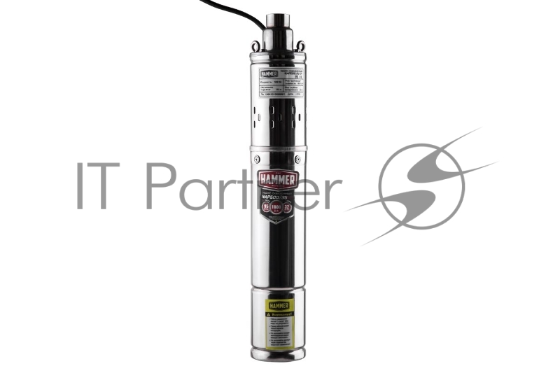 Насос скважинный Hammer NAP500/95SP 500Вт 1800л/ч высота 95м глубина 32м шнековый 3,5