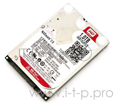 Жесткий диск 1TB WD Red (WD10JFCX) {SATA 6Gb/s, 5400 rpm, 16Mb buffer}