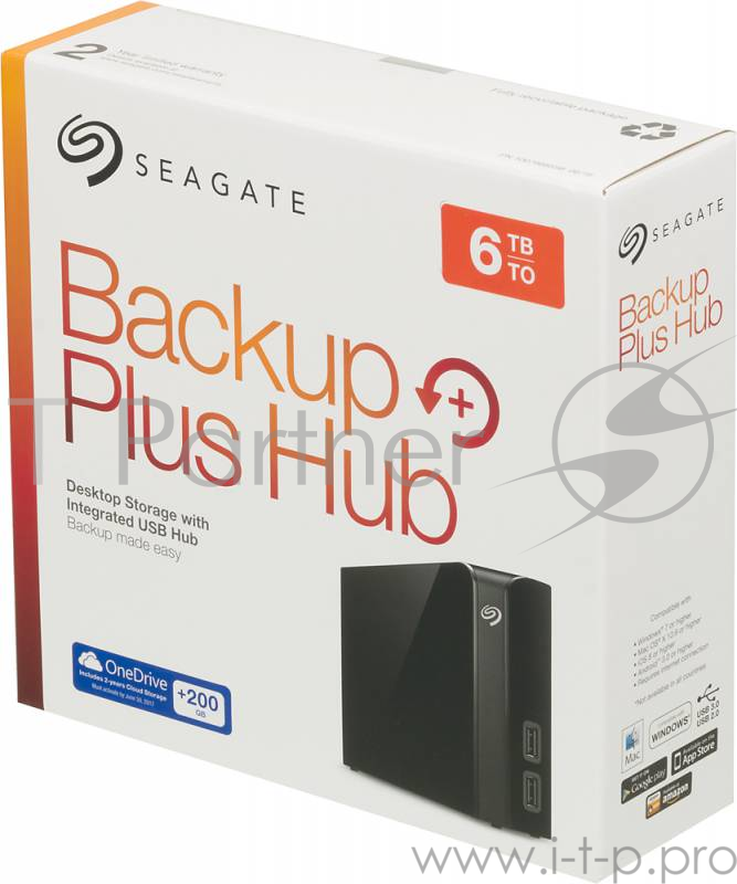 Внешний жесткий диск USB3 6TB EXT. BLACK STEL6000200 SEAGATE