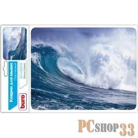 Коврики Коврик для мыши Buro BU-M10033 рисунок/волна 291839