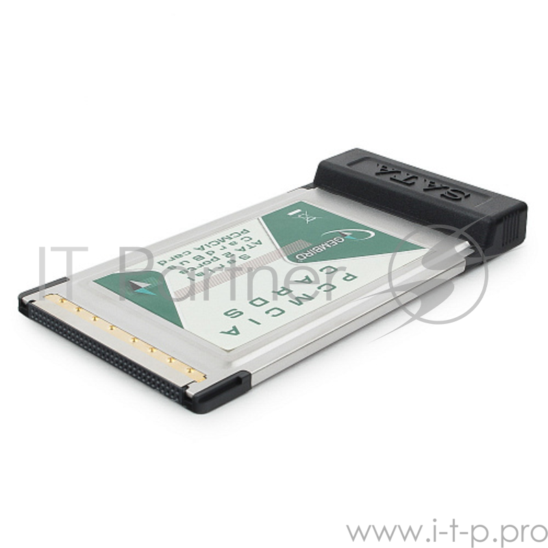 Контроллер Gembird CardBus PCMCIA на 2 SATA порта