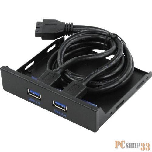 Планка портов ORIENT C090 на переднюю панель корпуса 2xUSB 3.0, oem