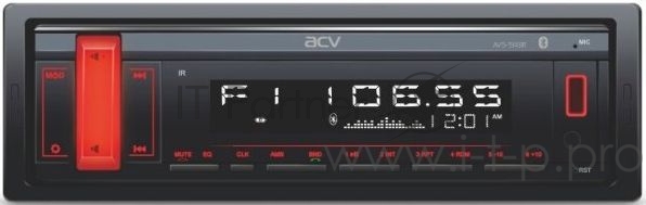 Автомагнитола ACV AVS-914BR 1DIN 4x50Вт