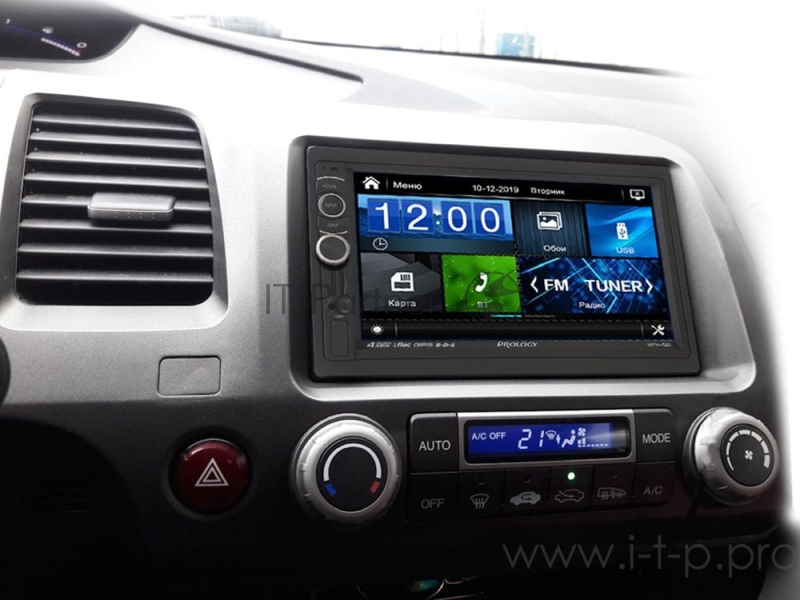 Автомагнитола Prology MPN-520 2DIN 4x55Вт ПО:Navitel