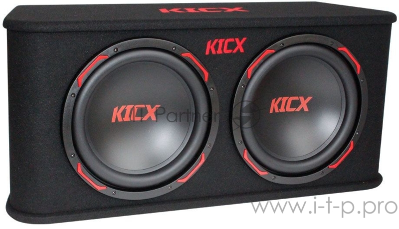 Сабвуфер автомобильный Kicx GT2200BA 600Вт активный (30см/12)