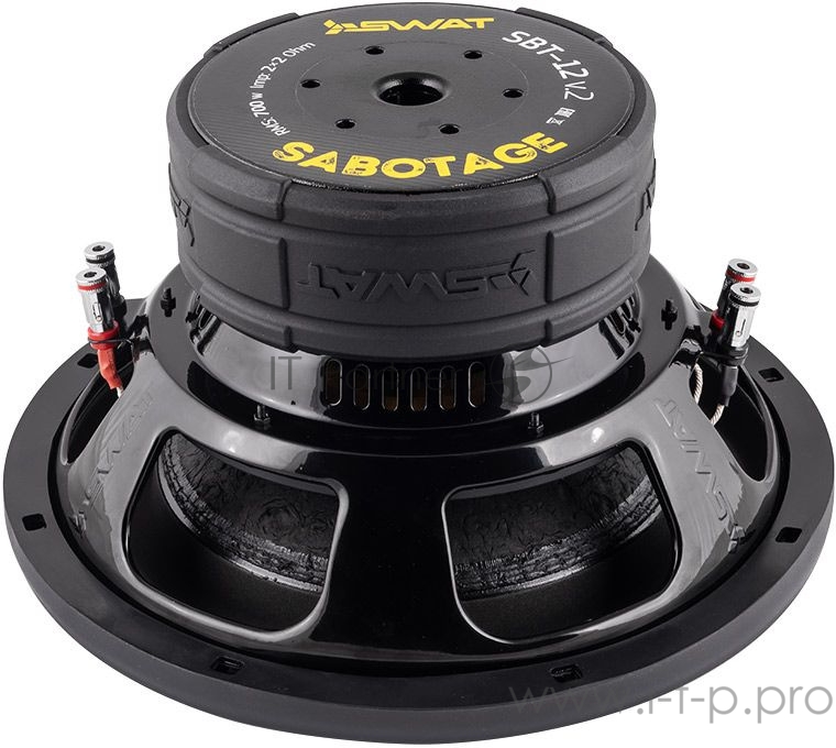 Сабвуфер автомобильный Swat SBT-12 v.2 700Вт пассивный (30см/12)