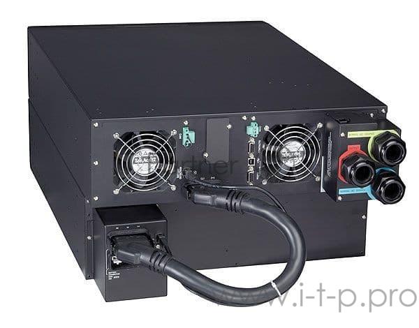 ИБП Eaton 9SX 11000i, онлайн, конструктив корпуса стоечный/башня, 11000VA, 10000W, розетки Schuko шт., клеммная колодка, USB RS232 DB9 REPO, ёмкость батарей в комплекте идёт EBM, ШхГхВ 260х700х440мм., вес 86кг., 2 года. Eaton 9SX 11000i