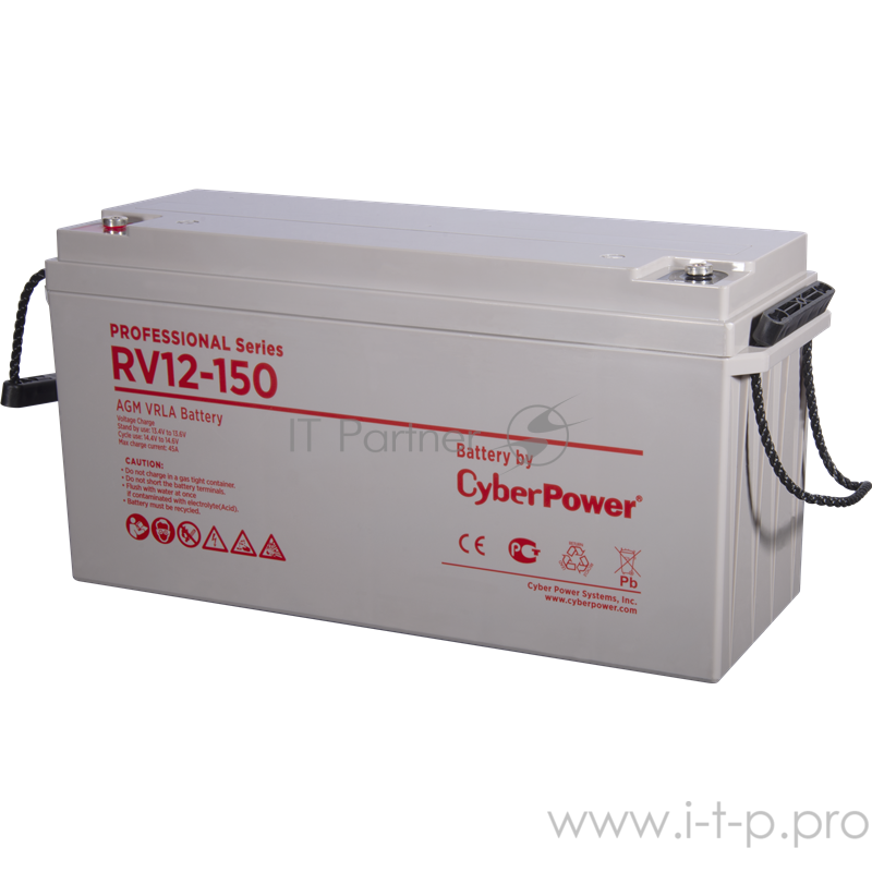 Аккумуляторная батарея PS CyberPower RV 12-150 / 12 В 150 Ач Battery CyberPower Professional series RV 12-150 / 12V 150 Ah