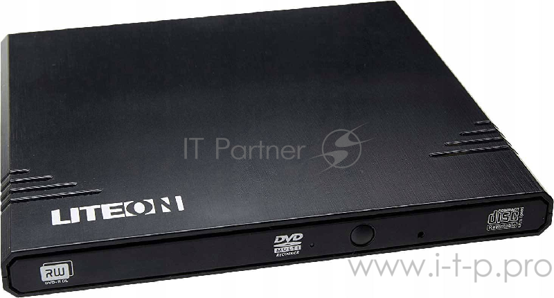 Привод Внешний DVD±RW LITE-ON eBAU108-11 (USB, Slim, Black, RTL) USB 2.0