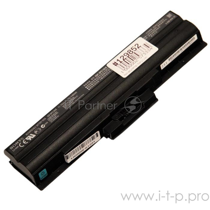 Аккумулятор для Sony Vaio VGN-AW, CS, FW 4400mAh, 11.1V серебро