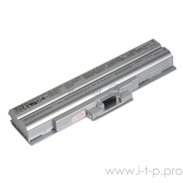 Аккумулятор для Sony Vaio VGN-AW, CS, FW 4400mAh, 11.1V серебро