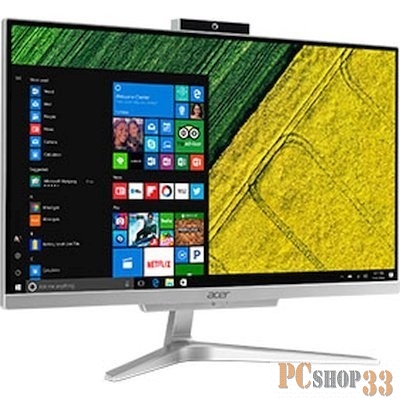 Моноблок Acer Aspire C22-320 21.5 FHD, AMD A6-9220e, 4Gb, SSD 256Gb, CR, KB, M, Silver, Win10 (DQ.BCQER.006)