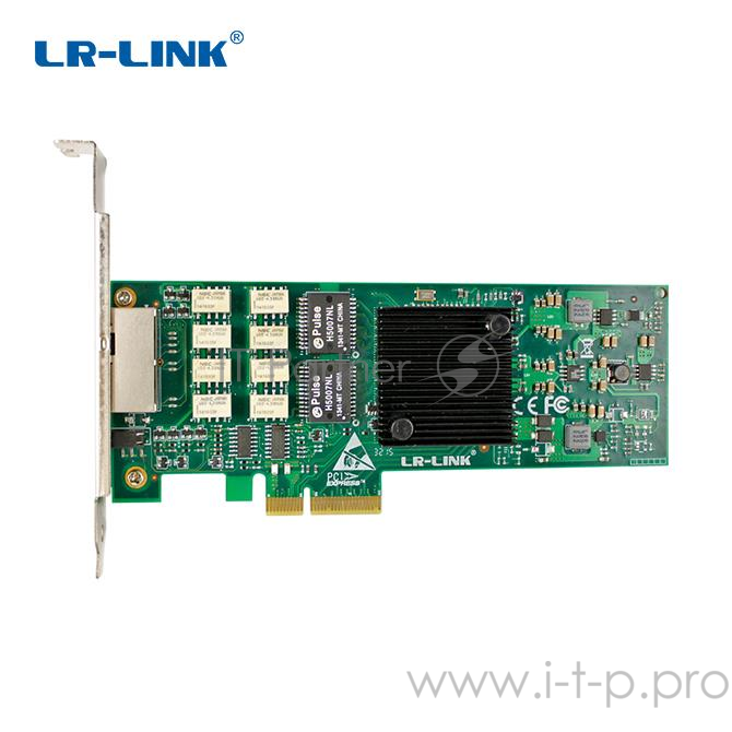 Сетевой адаптер PCIE 1GB DUAL PORT LREC9712HT-BP LR-LINK