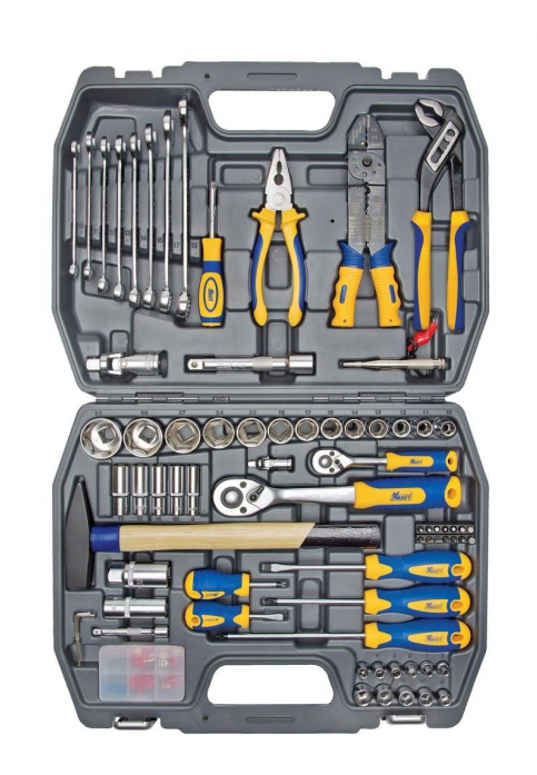 Набор инструмента KRAFT KT 700307 1/2Dr и 1/4Dr 99 предметов
