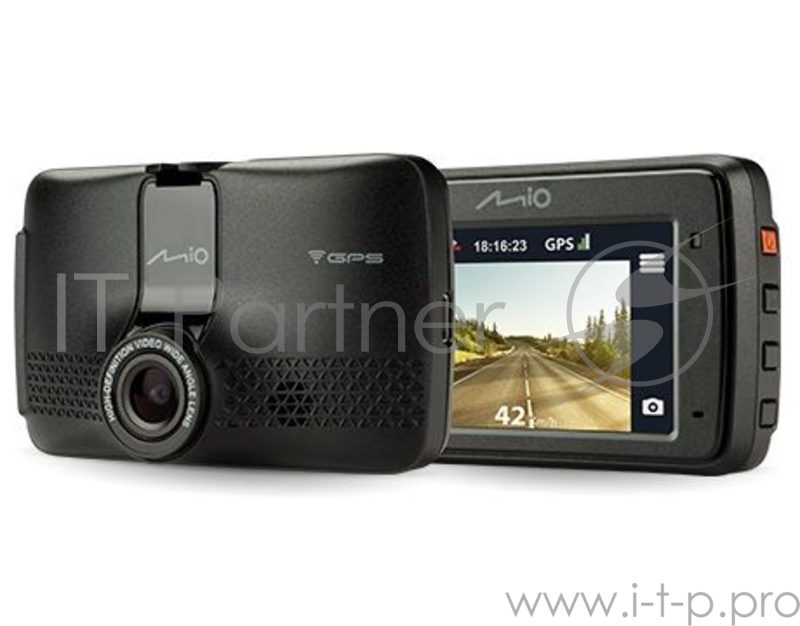 Видеорегистратор Mio MiVue 733 черный 1080x1920 1080p 130гр. GPS