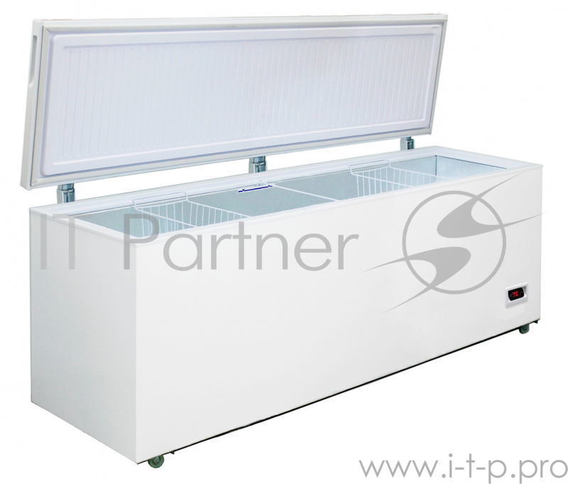 Морозильный ларь Бирюса 560FKDQ белый 260Вт