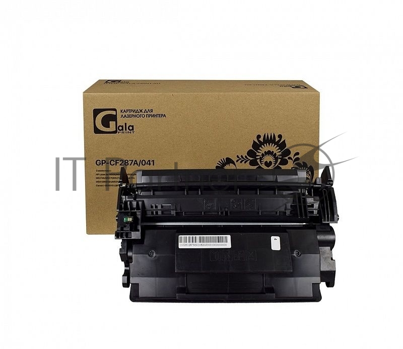 Картридж GP-CF287A/041 (№87A) для принтеров HP LaserJet M506/M506dn/M506x/M527/M527dn/ Pro M501/M501dn/M501n/Canon i-SENSYS LBP-312/LBP-312x 9000 копий GalaPrint