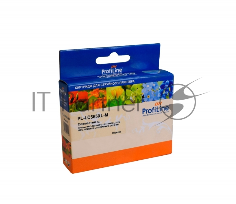 Картридж струйный совместимый PL-LC565XL-M для Brother MFC-J2310/MFC-J2510/MFC-J3520/ Magenta водн PL