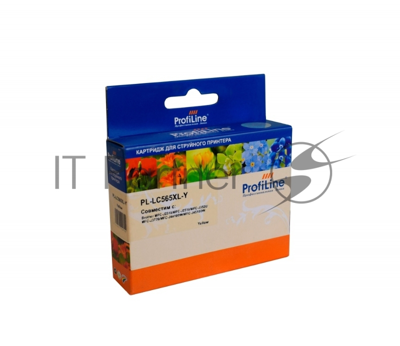 Картридж струйный совместимый PL-LC565XL-Y для Brother MFC-J2310/MFC-J2510/MFC-J3520/ Yellow водн PL