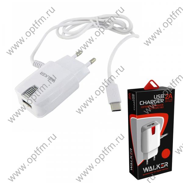 СЗУ TYPE-C 2A WALKER WH-24 белый