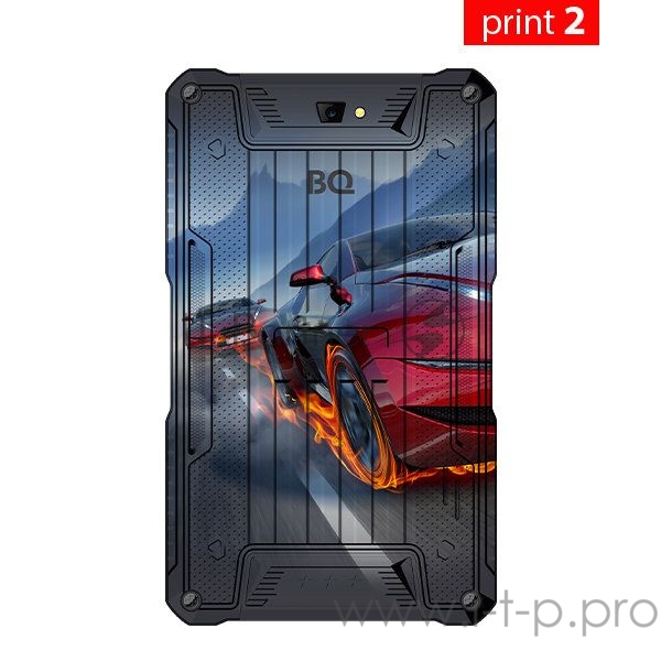 Планшет BQ-7082G Armor Print16 7 8Gb 3G BQ-7082G Armor Print16 (7, 1024*600, TN, 4*1.0Ghz, 1+8Гб, GPS, 7.0)