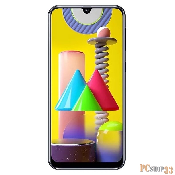 Смартфон Samsung SM-M315F Galaxy M31 128Gb 6Gb черный моноблок 3G 4G 2Sim 6.4 1080x2340 Android 10 64Mpix 802.11 a/b/g/n/ac NFC GPS GSM900/1800 GSM1900 TouchSc MP3 microSD max512Gb