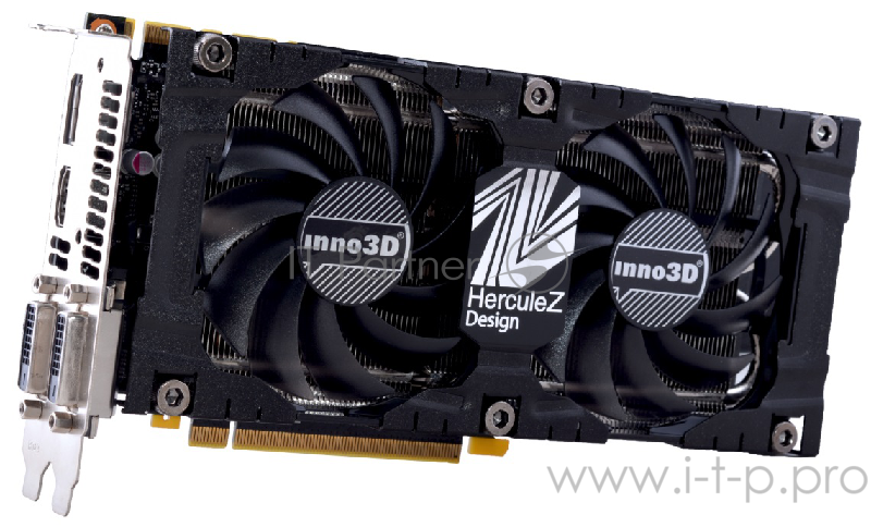 Видеокарта INNOVISION GeForce GTX1070 TWIN X2 / 8GB GDDR5 256bit / 1506-1683MHz / N1070-2SDV-P5DS / RTL